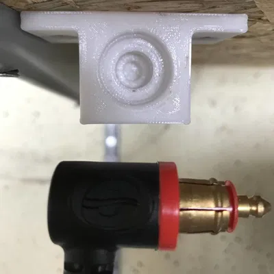 Giá đỡ phích cắm xe máy 12V / 12V Motorrad Stecker Halter DIN 4165