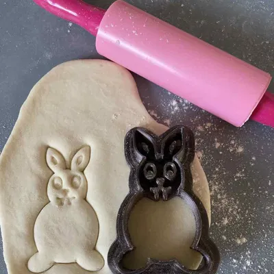 Dụng cụ cắt bánh hình Thỏ Phục Sinh / Easter Bunny cutter