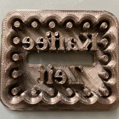 Khuôn Cắt Bánh Quy "Coffee Time"