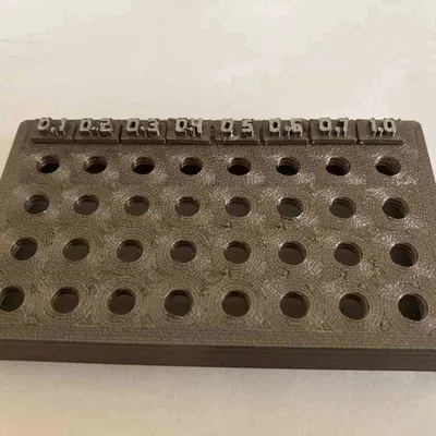 Hộp đựng Đầu phun (Nozzle) cho 38 cái