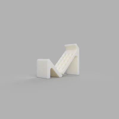 Giá đỡ bàn chải đánh răng nghiêng