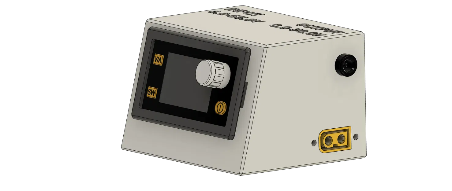 Vỏ nguồn XY5005E/XY5008E có đầu nối XT60 và jack DC - Image 1