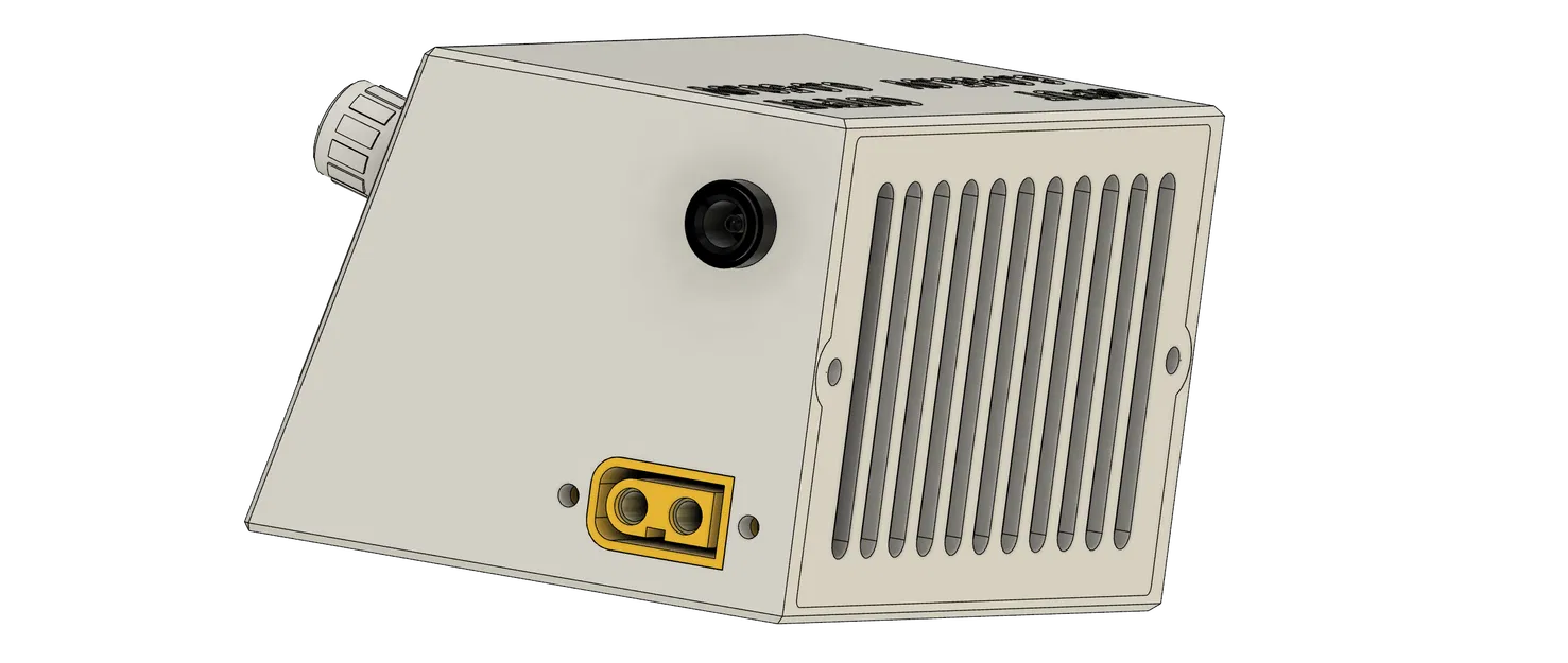 Vỏ nguồn XY5005E/XY5008E có đầu nối XT60 và jack DC - Image 2