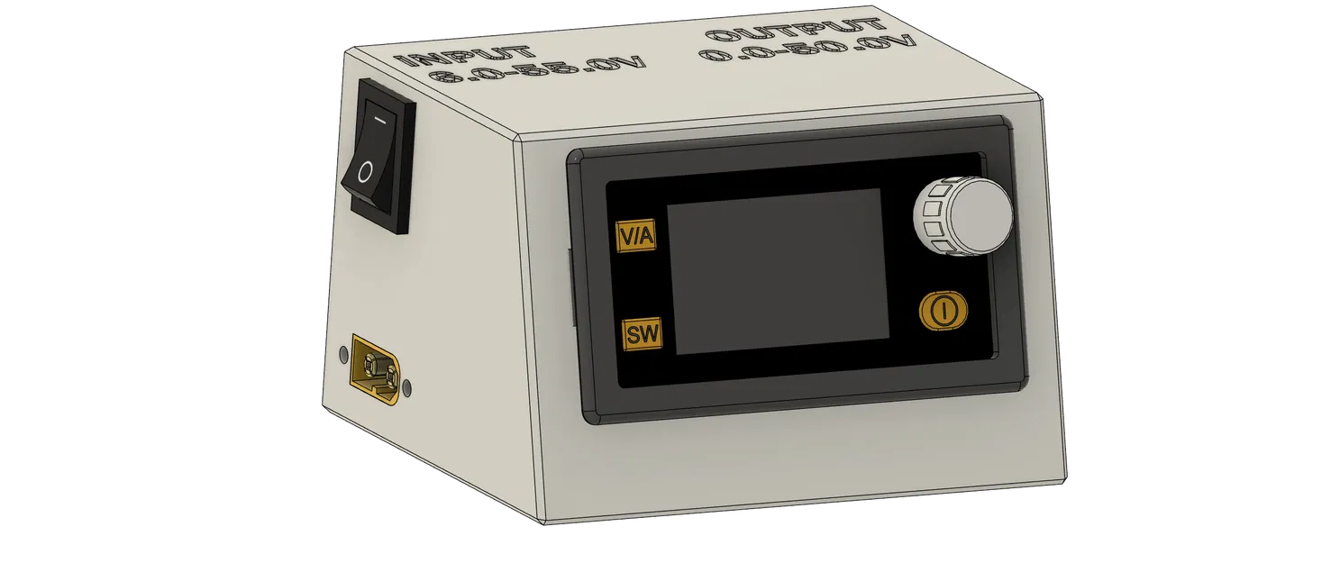 Vỏ nguồn XY5005E/XY5008E có đầu nối XT60 và jack DC - Image 3