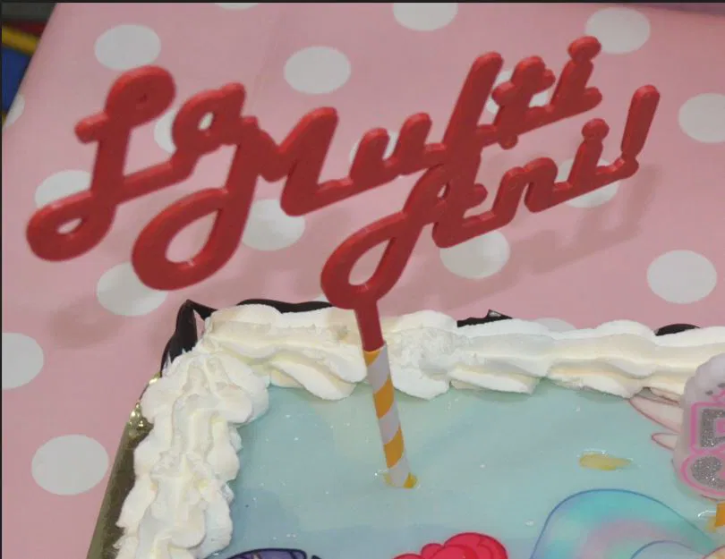 Trang trí bánh kem "Chúc mừng sinh nhật" - Image 2