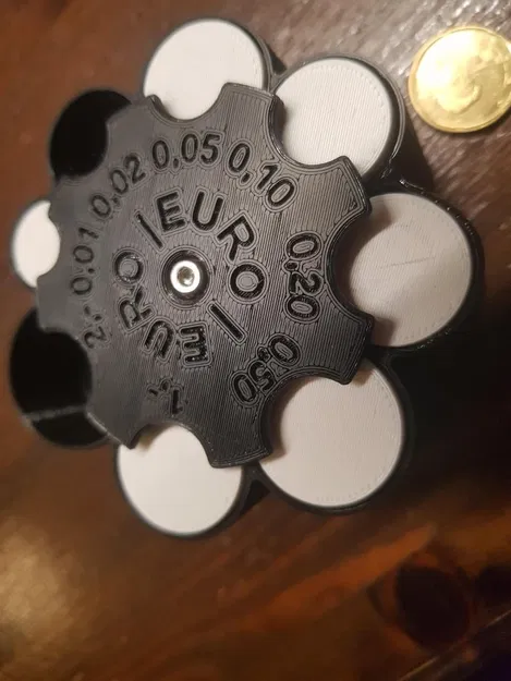 Hộp Đựng Tiền Xu EURO Có Cơ Chế Lò Xo - Image 1