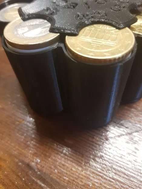 Hộp Đựng Tiền Xu EURO Có Cơ Chế Lò Xo - Image 4