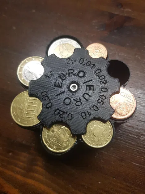 Hộp Đựng Tiền Xu EURO Có Cơ Chế Lò Xo - Image 7