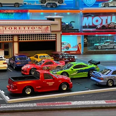 Tiệm Bánh Mì Nhanh Như Chớp (Cho Xe Hot Wheels & Tỷ Lệ 1/64)