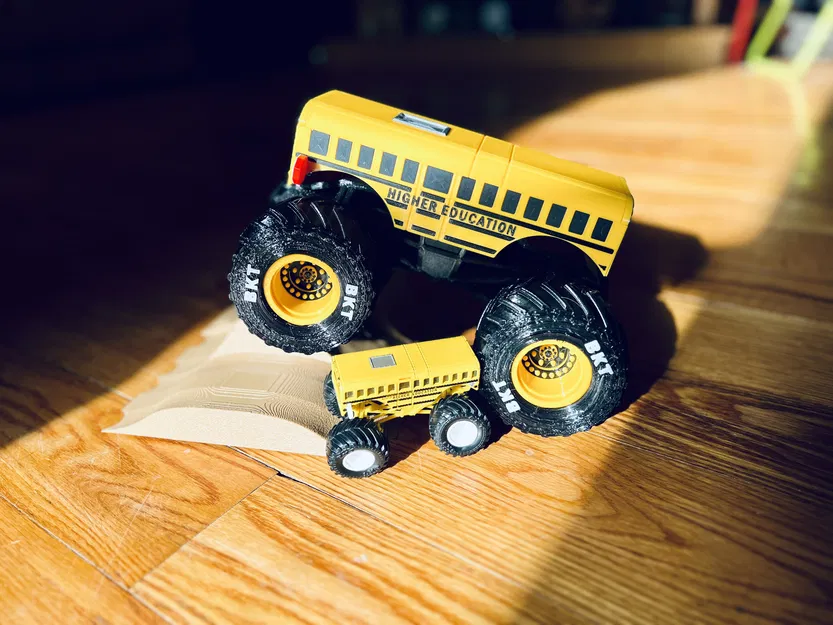 Xe Tải Quái Vật Giáo Dục Cao Cấp - Image 2