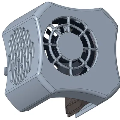 Vỏ/Ốp/Ống Dẫn Quạt Hotend Creality Ender 3 V2