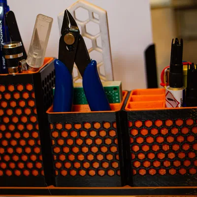 Khay lục giác module - phiên bản không giống cái kia