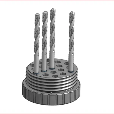 Hộp Đựng Mũi Khoan Lục Giác