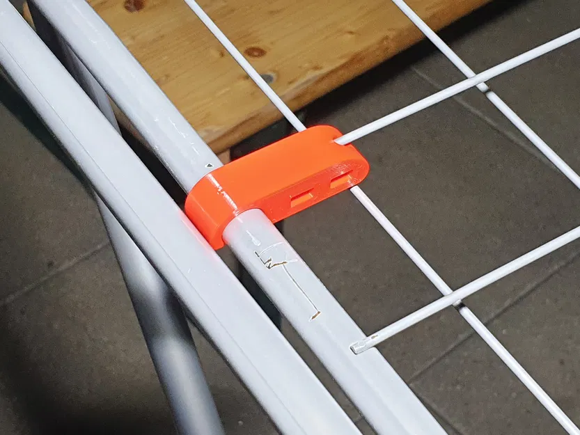 Kẹp sửa dây giá phơi đồ (cho ống 12mm) - Image 1