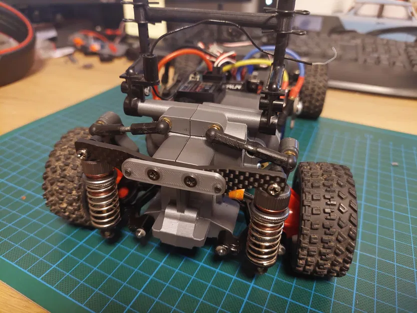 Thanh gia cố Shock Tower Carbon cho Mf01x - Image 1