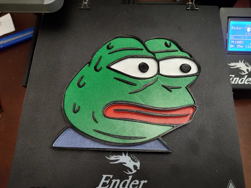 Mô hình Pepe the Frog đa sắc - Image 1