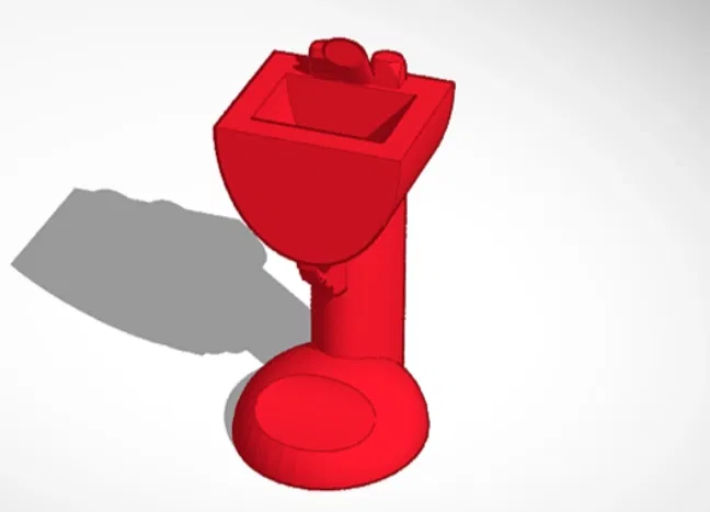 Bồn Rửa Mặt Phòng Tắm Barbie - Image 1