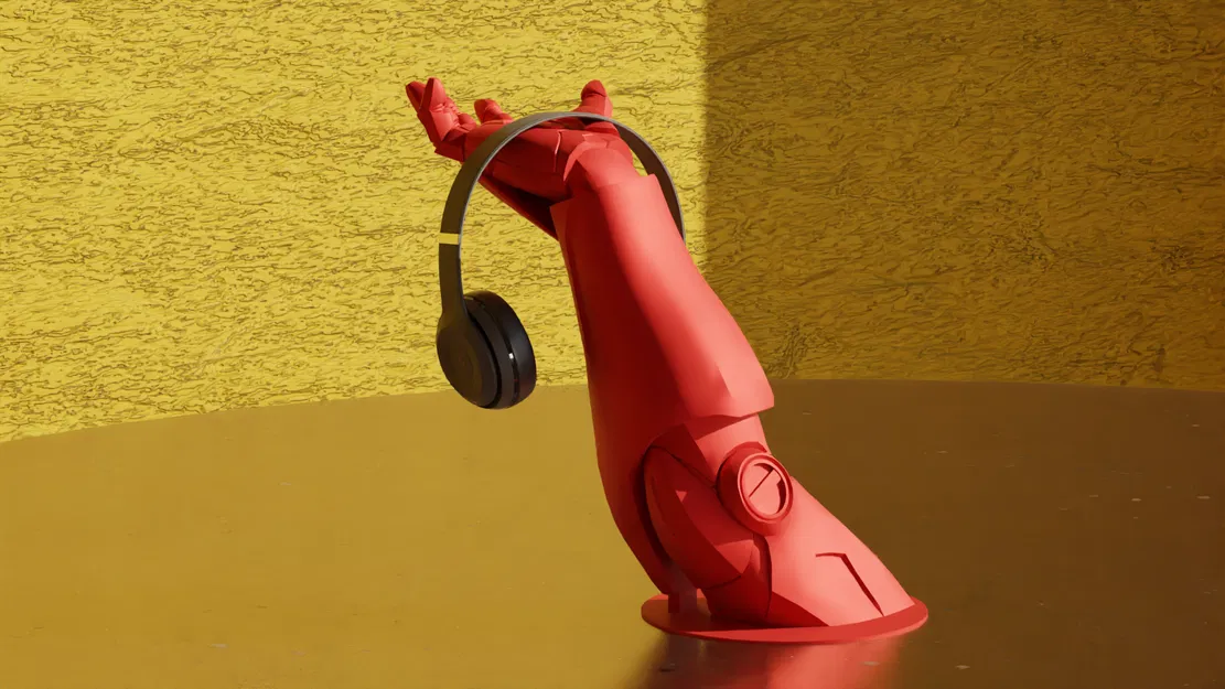 Tay Iron Man - Giá Đỡ Tai Nghe (Trang Trí) - Image 1