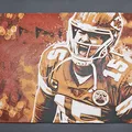 Hueforge - Patrick Mahomes Chân dung - Đội Kansas City Chiefs - Thumbnail 1