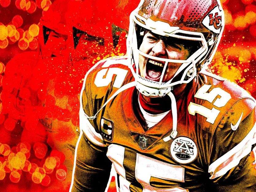 Hueforge - Patrick Mahomes Chân dung - Đội Kansas City Chiefs - Image 2