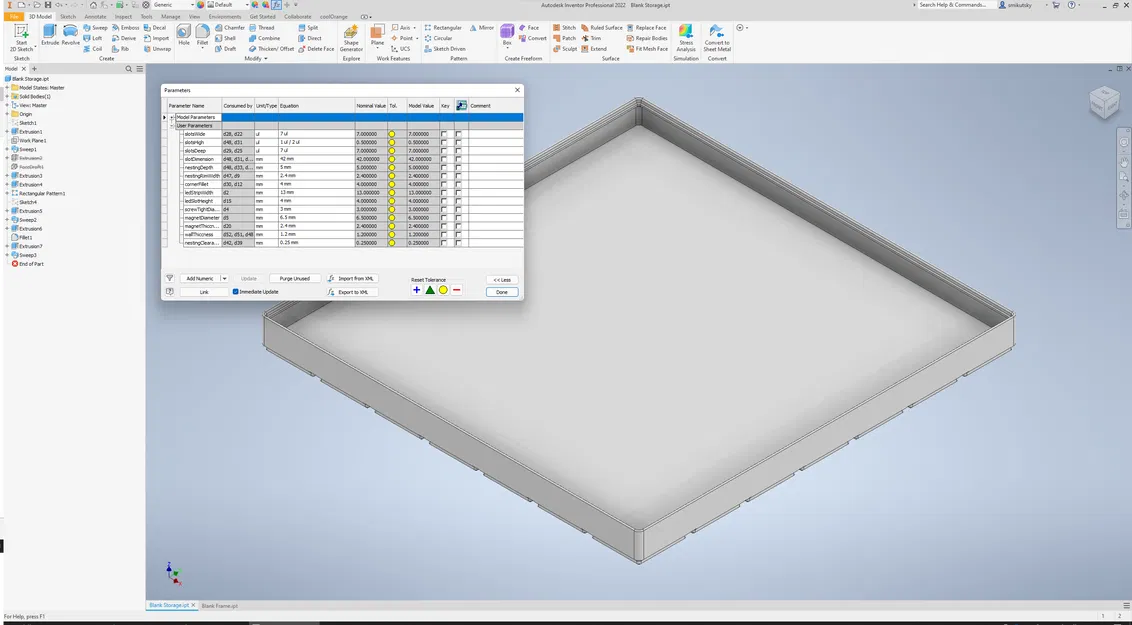Khuôn mẫu Gridfinity cho Autodesk Inventor - Image 3