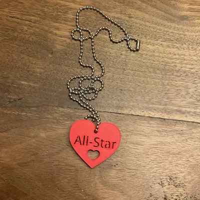 Trái tim All-Star cho Balo/Dây chuyền/Móc khóa