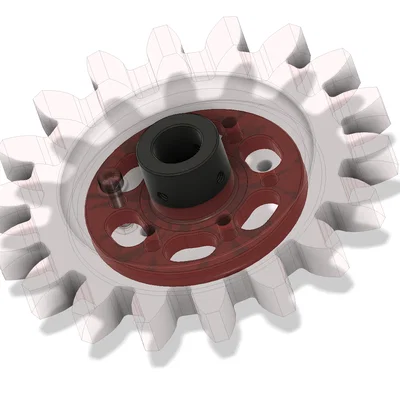 Hub cho trục động cơ