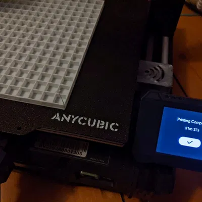 Bìa ma trận LED tham số in nhanh, khuếch tán - Đã thử nghiệm với 8x8, 16x16, 32x32