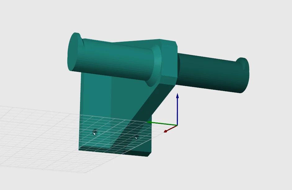 Giá Đỡ Cuộn Filament Treo Tường Kép - Image 1