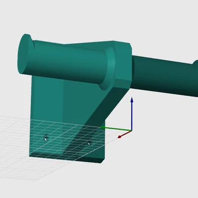 Giá Đỡ Cuộn Filament Treo Tường Kép