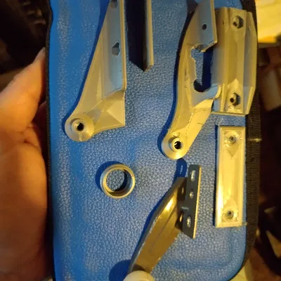 Ngàm đỡ hộc tủ con lăn đơn