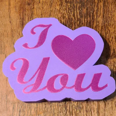 Hộp đèn "I Love you"