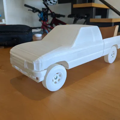 Mô hình Tỷ lệ Toyota Hilux Pickup 1991 Cabin Mở rộng (1:14)