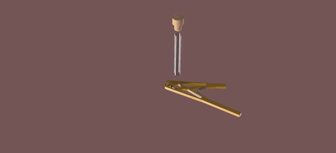 Kẹp Giữ Ống Nghiệm Dễ In - Image 3