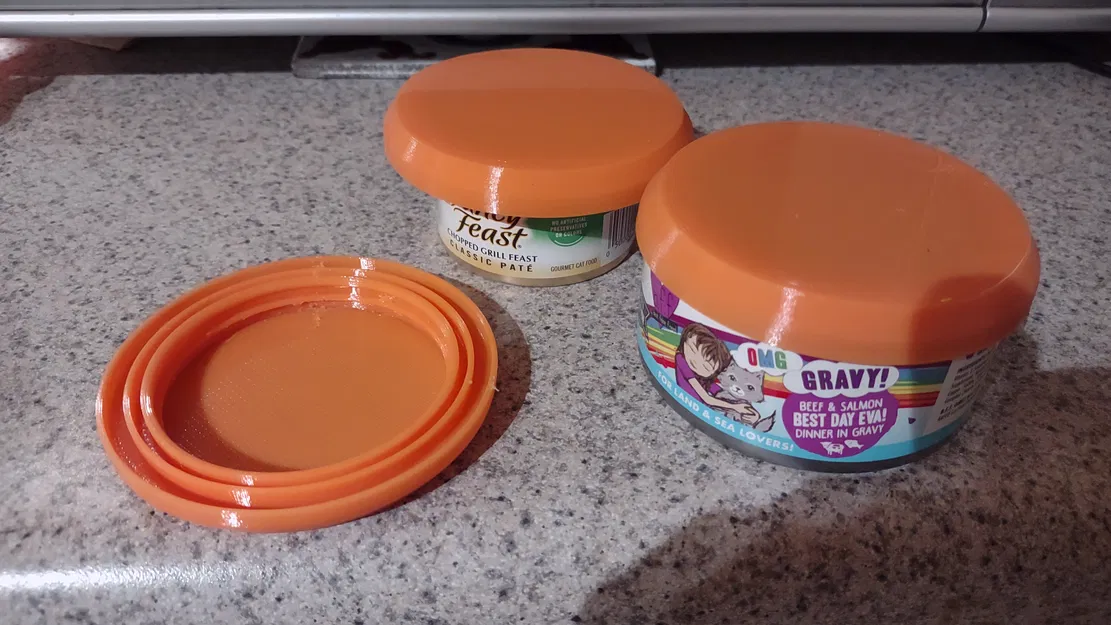 Nắp Lon - Fit Nhiều Loại - Thức Ăn Mèo, Chó, Đồ Hộp - TPU - Image 1