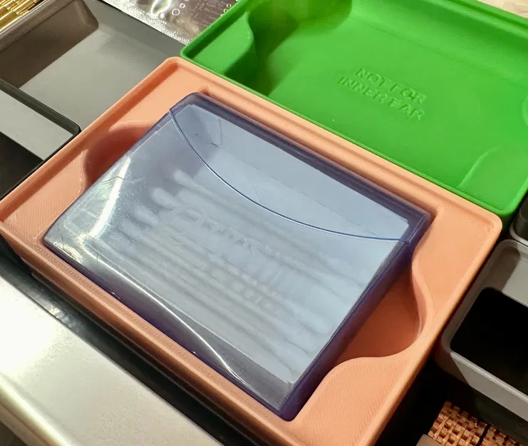 Hộp Đựng Tăm Bông Du Lịch Gridfinity - 3x2x4u - Image 1