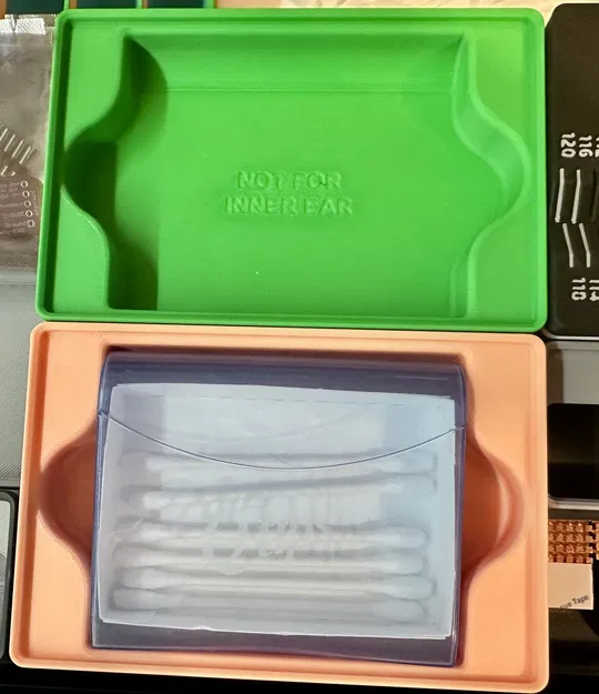 Hộp Đựng Tăm Bông Du Lịch Gridfinity - 3x2x4u - Image 3