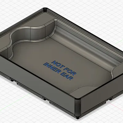 Hộp Đựng Tăm Bông Du Lịch Gridfinity - 3x2x4u