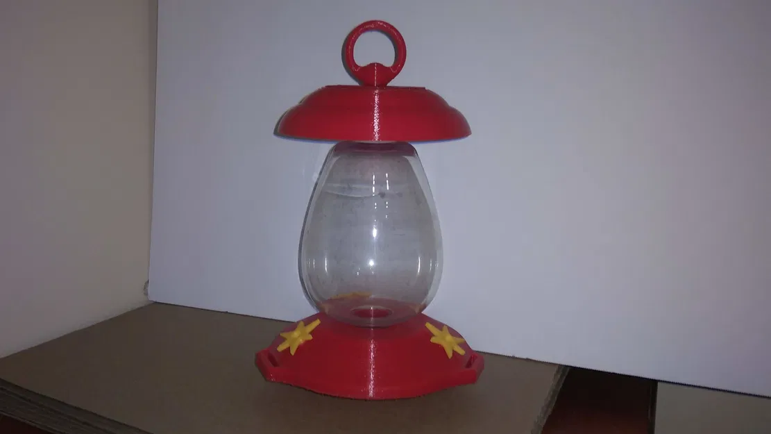 Máng Ăn Chim Ruồi Kèm Hoa - Image 5