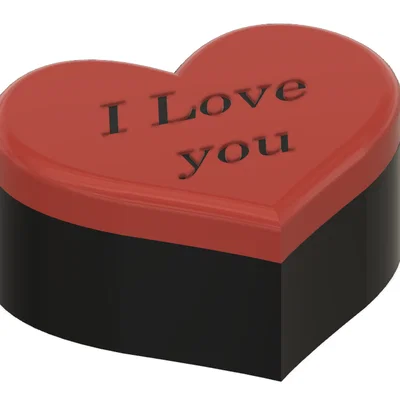 Hộp Trái Tim "I Love You"