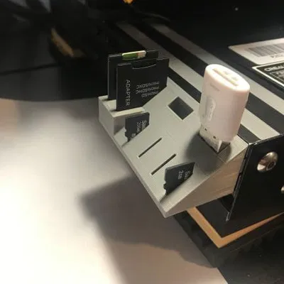 Kệ giữ thẻ SD, Micro SD, USB cho Ender 3