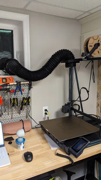 Adapter Nối Ống 4 Inch Cho Máy In Elegoo Neptune 3 Max - Image 2