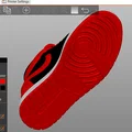 Mẫu In Nike Air Jordan 1 Bred Đa Sắc - Thumbnail 3