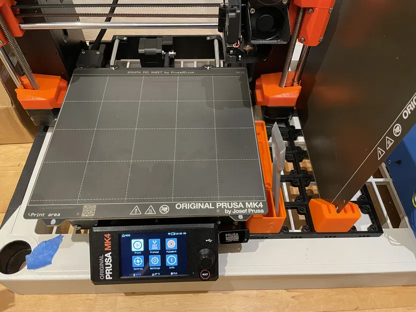 Đế Gridfinity Mở Rộng Cho Prusa Mk4 - Image 2