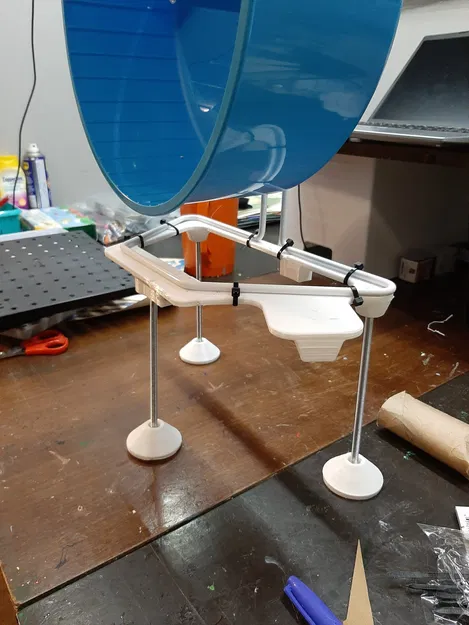 Chân đế bánh xe hamster 12' - Image 2