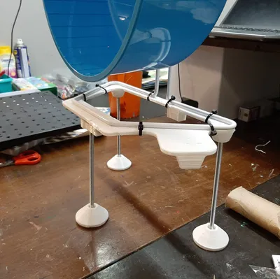 Chân đế bánh xe hamster 12'