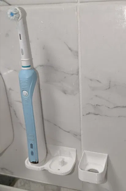 Giá treo kem đánh răng tối giản gắn tường - Image 1