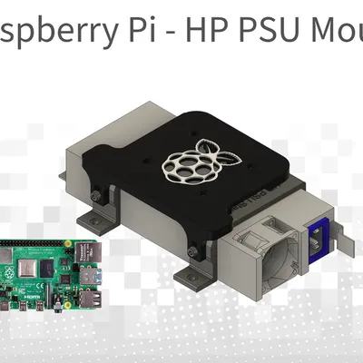 Giá đỡ nguồn HP cho Raspberry Pi