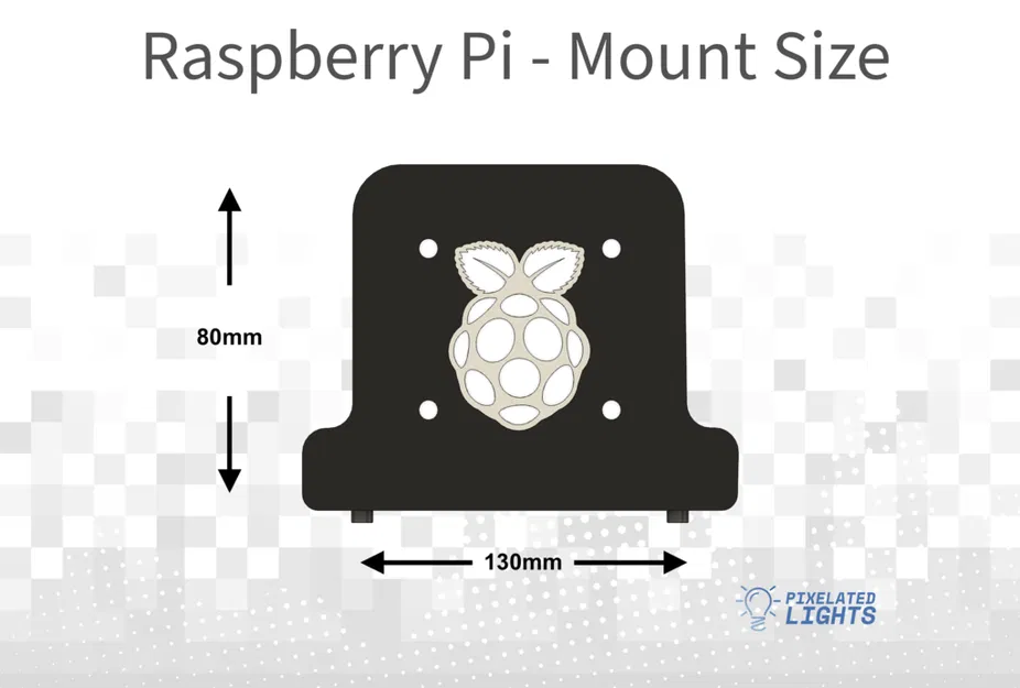 Giá đỡ nguồn HP cho Raspberry Pi - Image 3