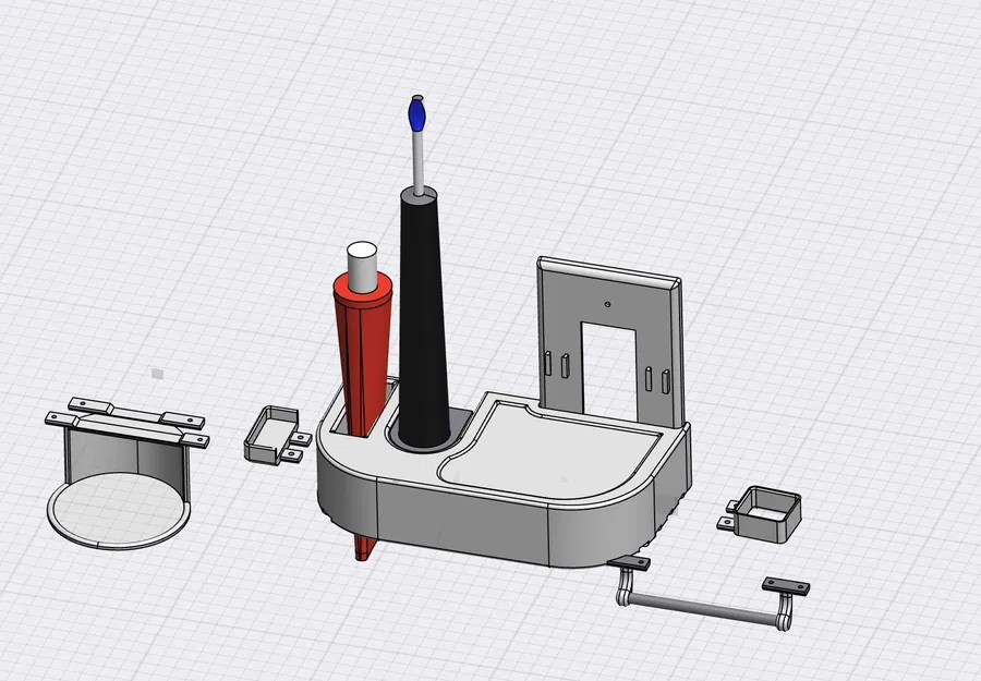 Kệ Ổ Cắm Mô-đun Cho Bàn Chải Điện Phillips SonicCare - Image 2